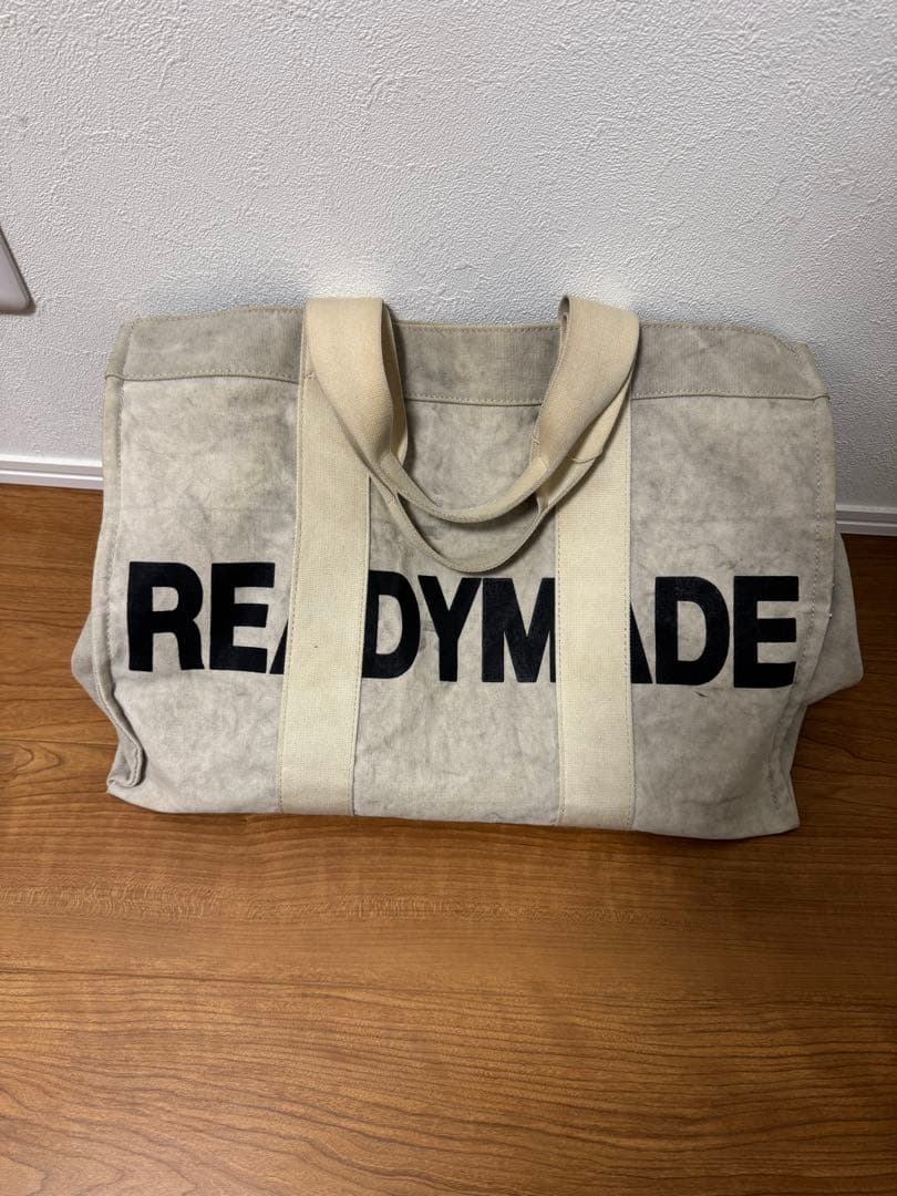サ*煮様 READYMADE トートバッグ ベージュ