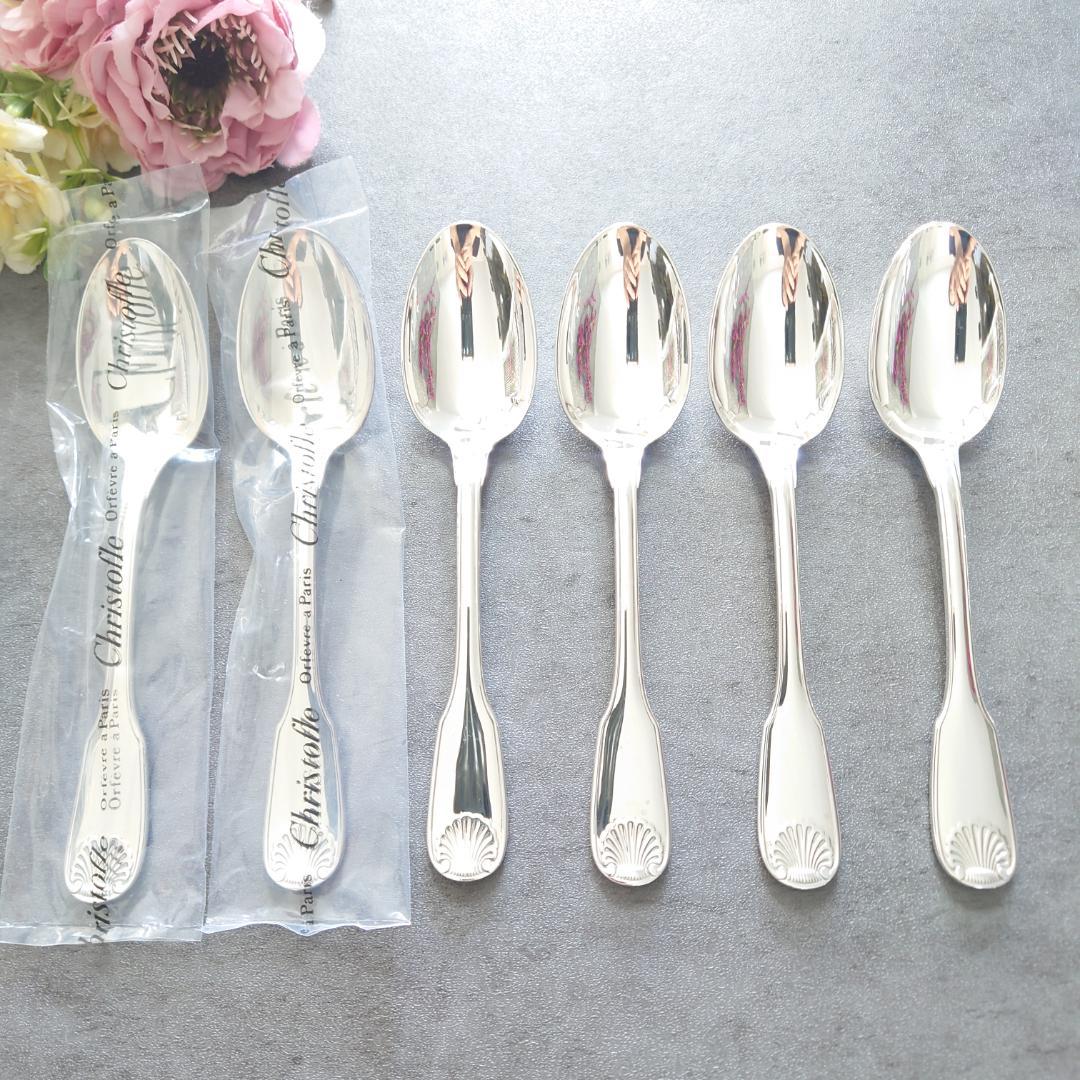 美品 クリストフル ヴァンドーム ティースプーン 未開封含む 6点