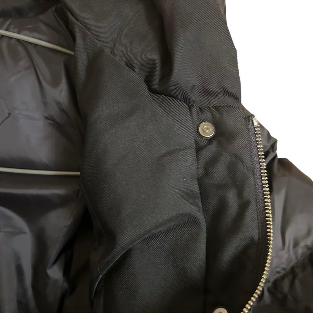 【超美品】23区　洗える/撥水加工　シレータフタ ミドル丈 ダウンコートネイビー