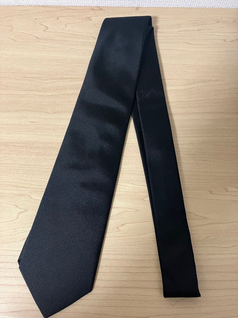最終価格　ブルックスブラザーズ ブラック ネクタイ シルクタイ 美品