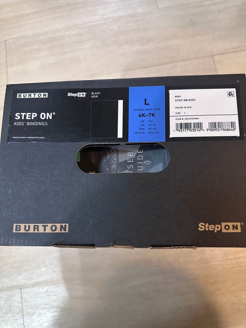 Burton StepOn kids キッズ　ステップオン