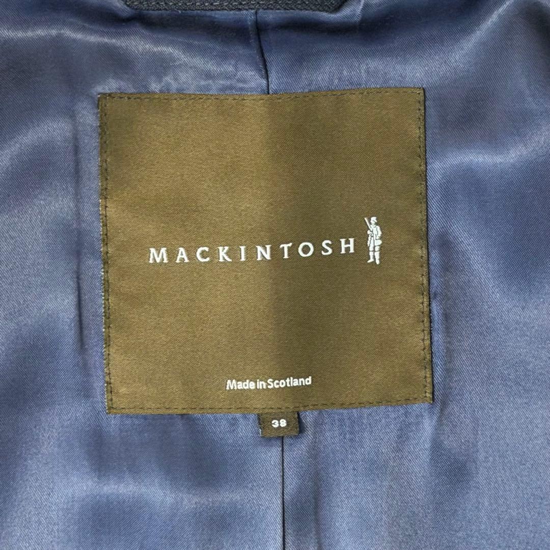 Mackintosh DUNKELDネイビー ステンカラーコート