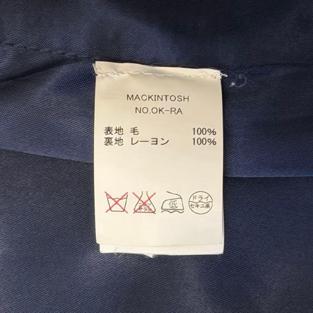 Mackintosh DUNKELDネイビー ステンカラーコート