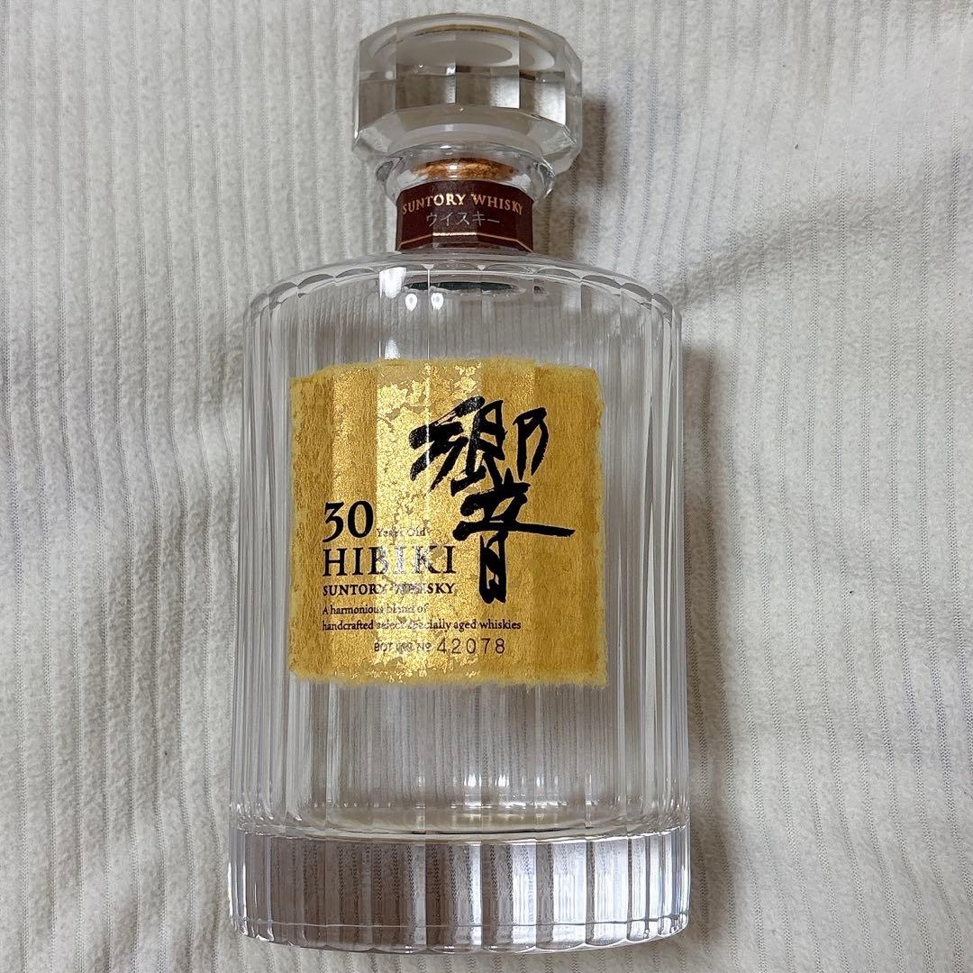 サントリーウイスキー響 30年 空き瓶