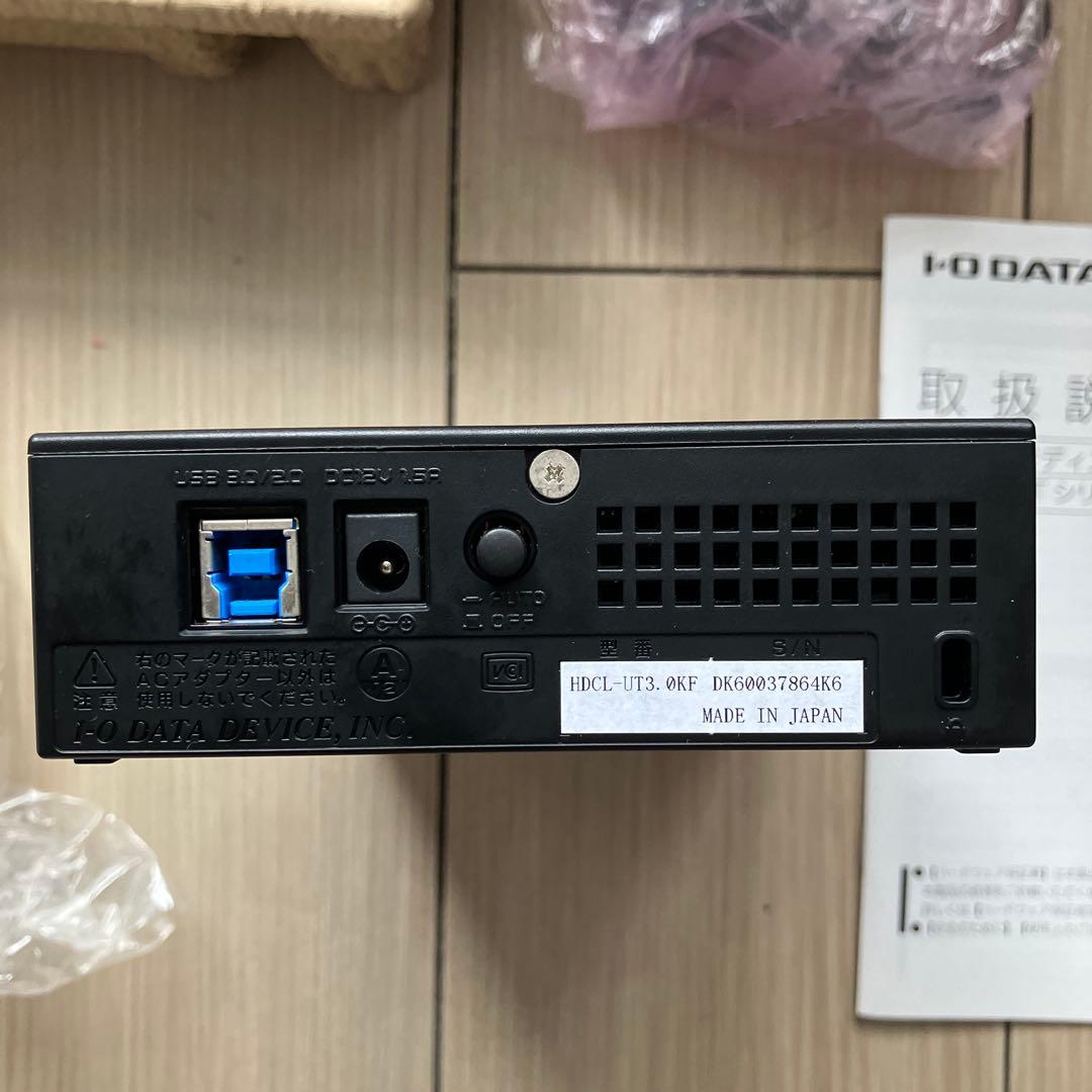 I-O DATA PC・TV ハードディスク 3TB