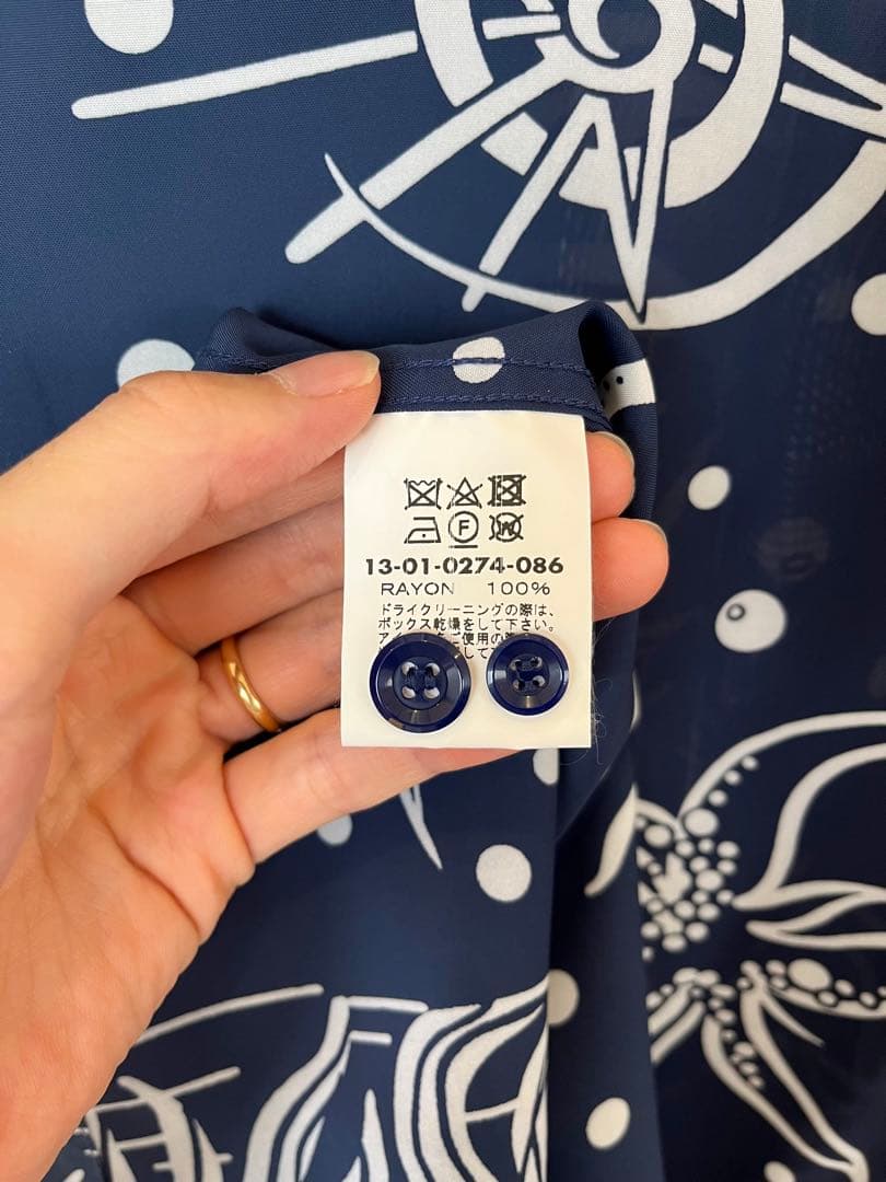 beams × sunsurf アロハシャツ サンサーフ レーヨン