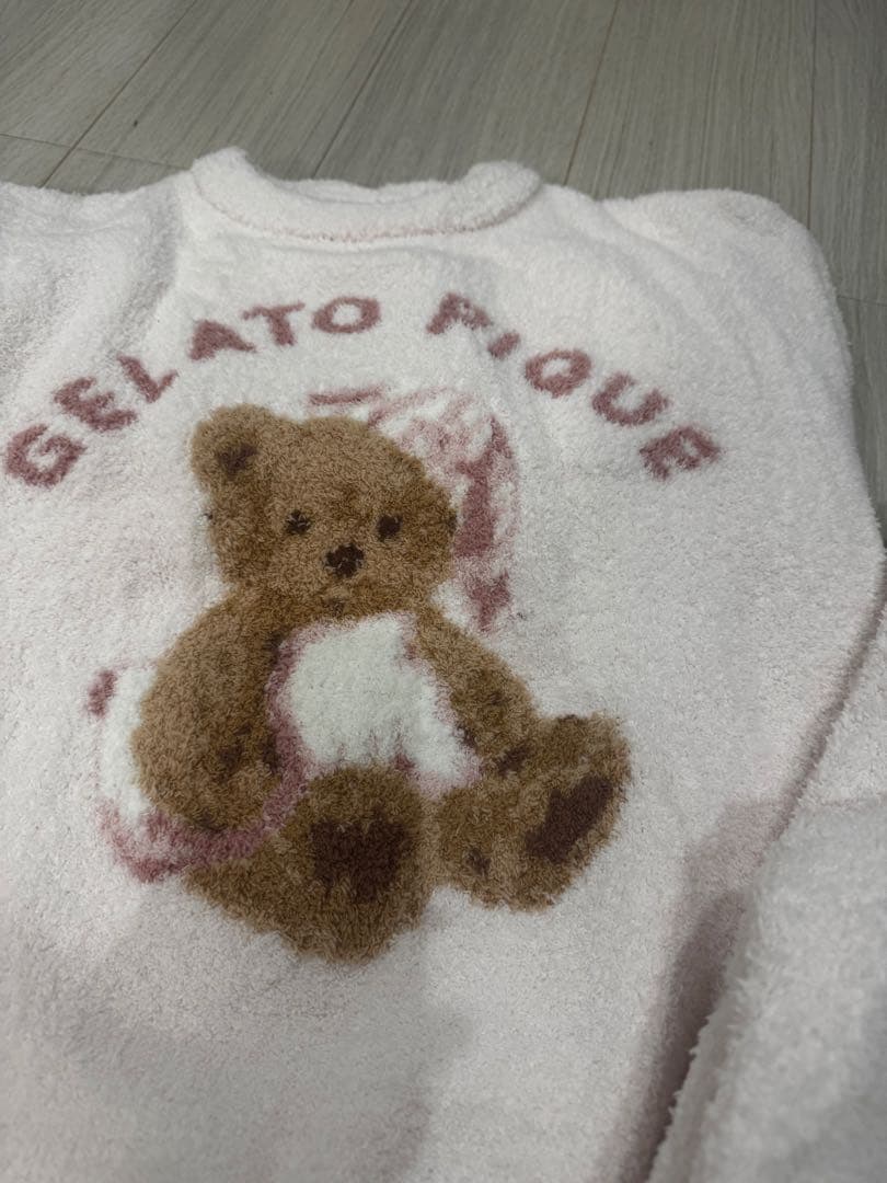 GELATO PIQUE テディベアルームウェア 上下セット