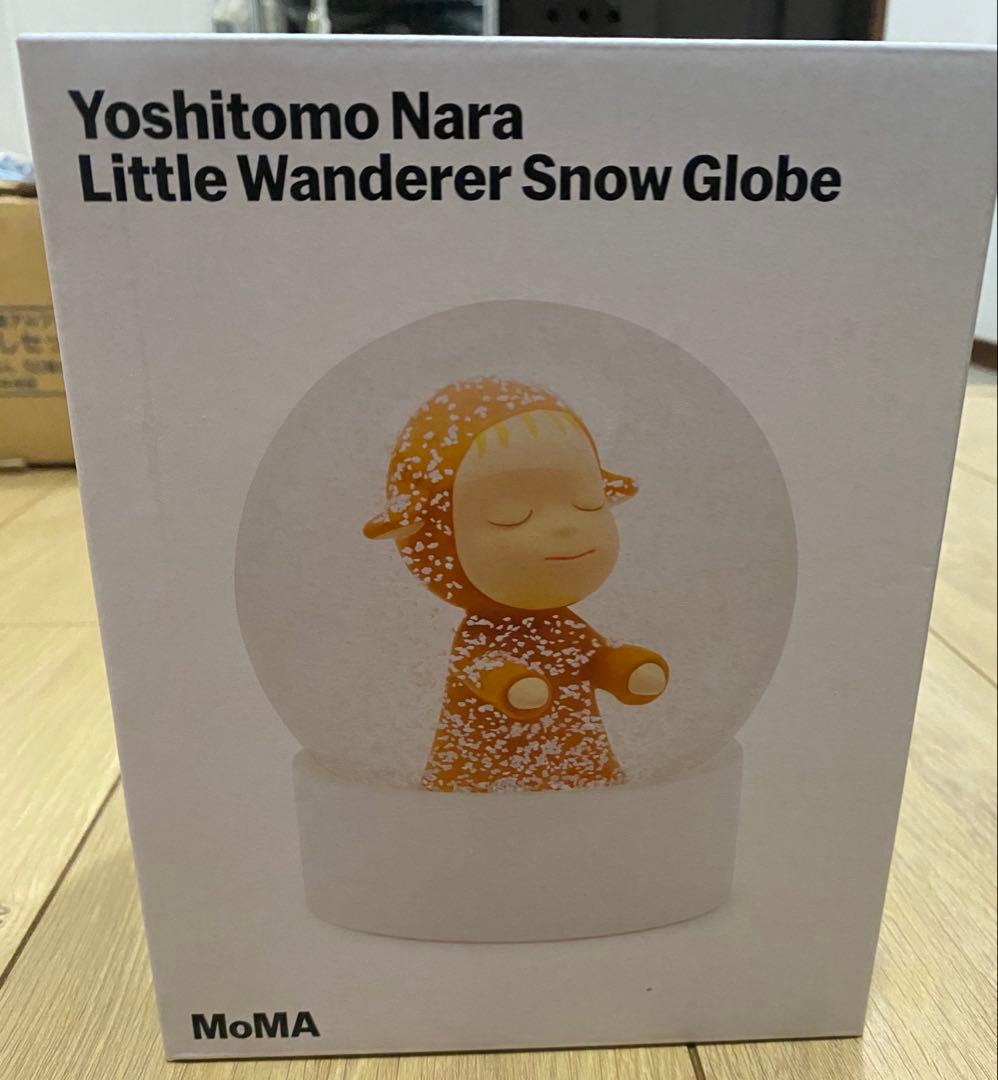【新品】 奈良美智 スノードーム イエロー Little Wanderer