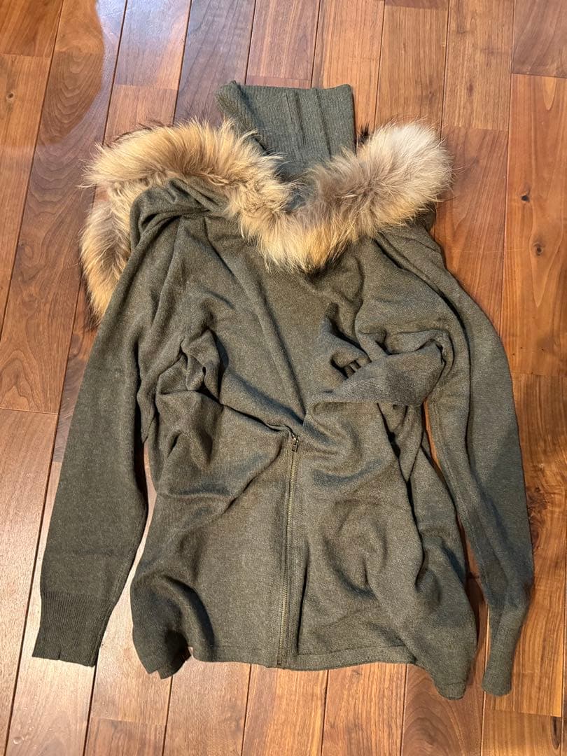 トップス 00s archive goa long sleeve fur hoodie