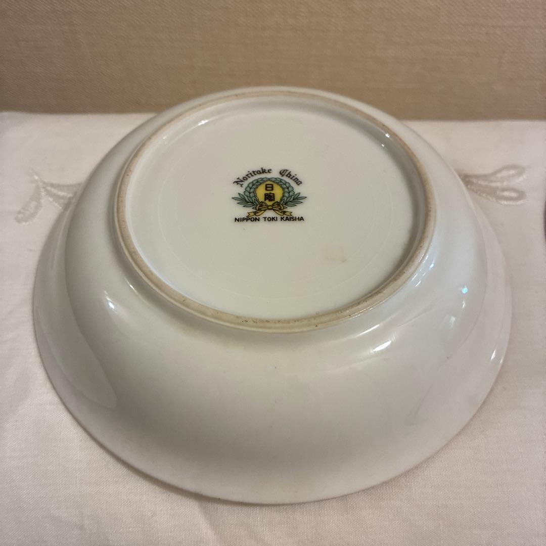 オールドノリタケ　昭和中期　小皿4枚セット　(プレート　洋食器)