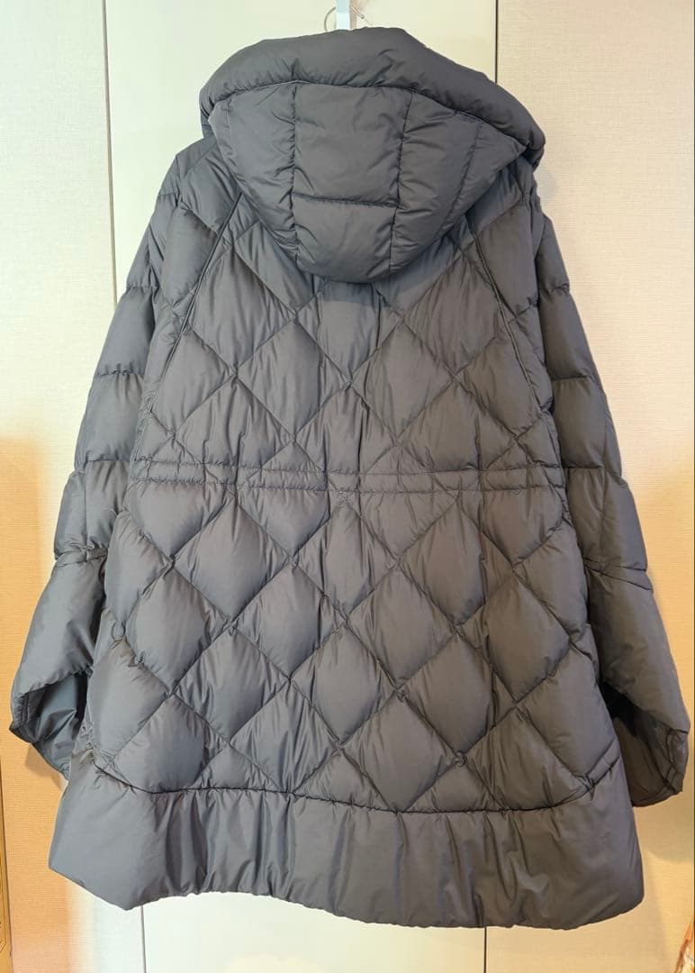 【美品】WoolrichエリスケープダウンポンチョSMブラック