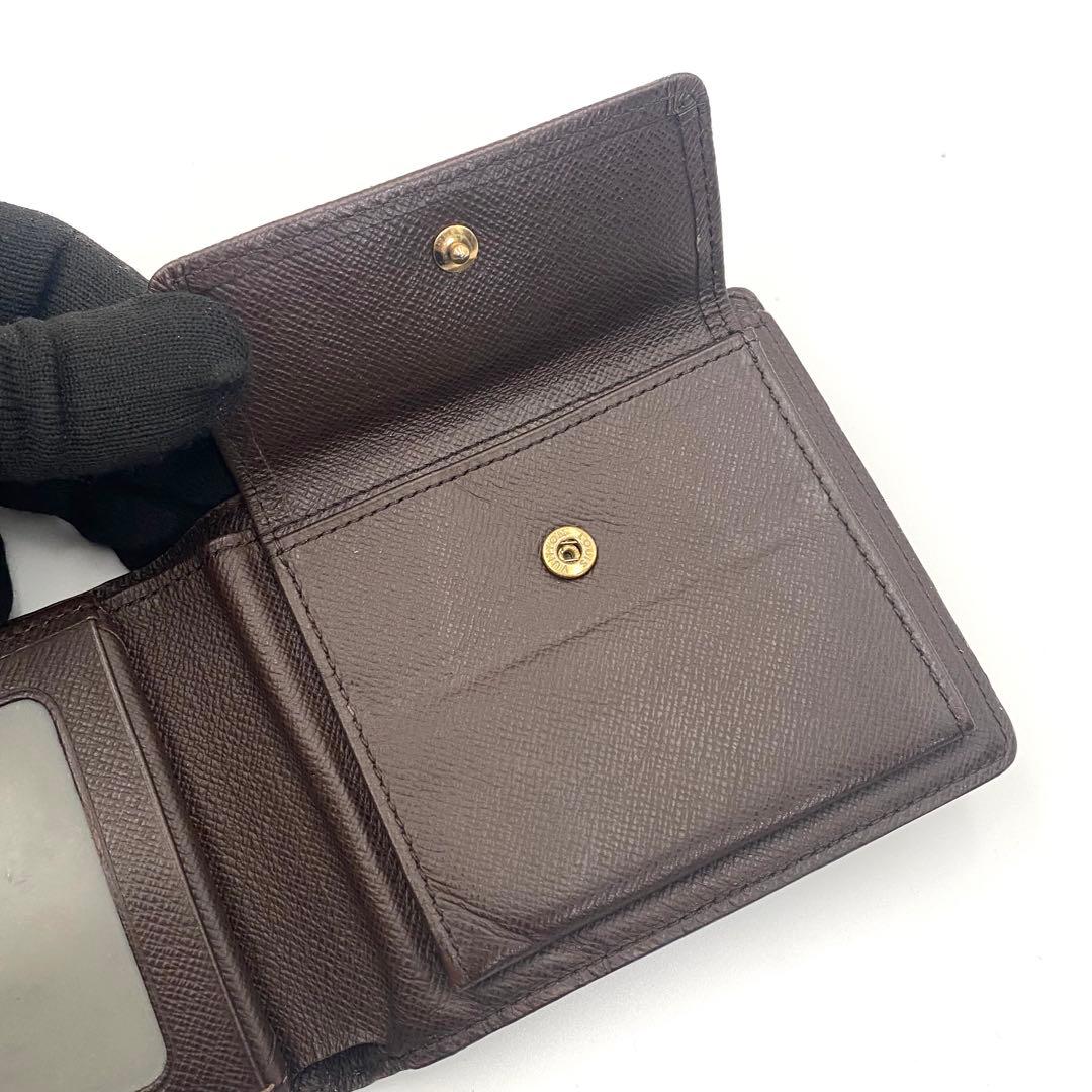 ルイヴィトン ダミエ ダミエ柄 ポルトフォイユ フロリン メンズ 二つ折り財布