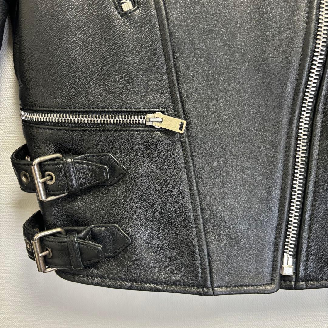 極美品 CELINE ライダース レザージャケット 36 フィービー期