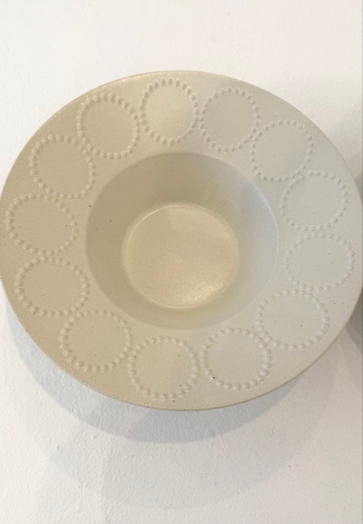 【美品】ミナペルホネン　タンバリン　深皿　スープ皿　2枚セット