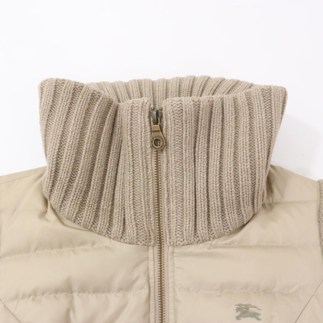 【はる】BURBERRY バーバリーブルーレーベル ダウンニットコート
