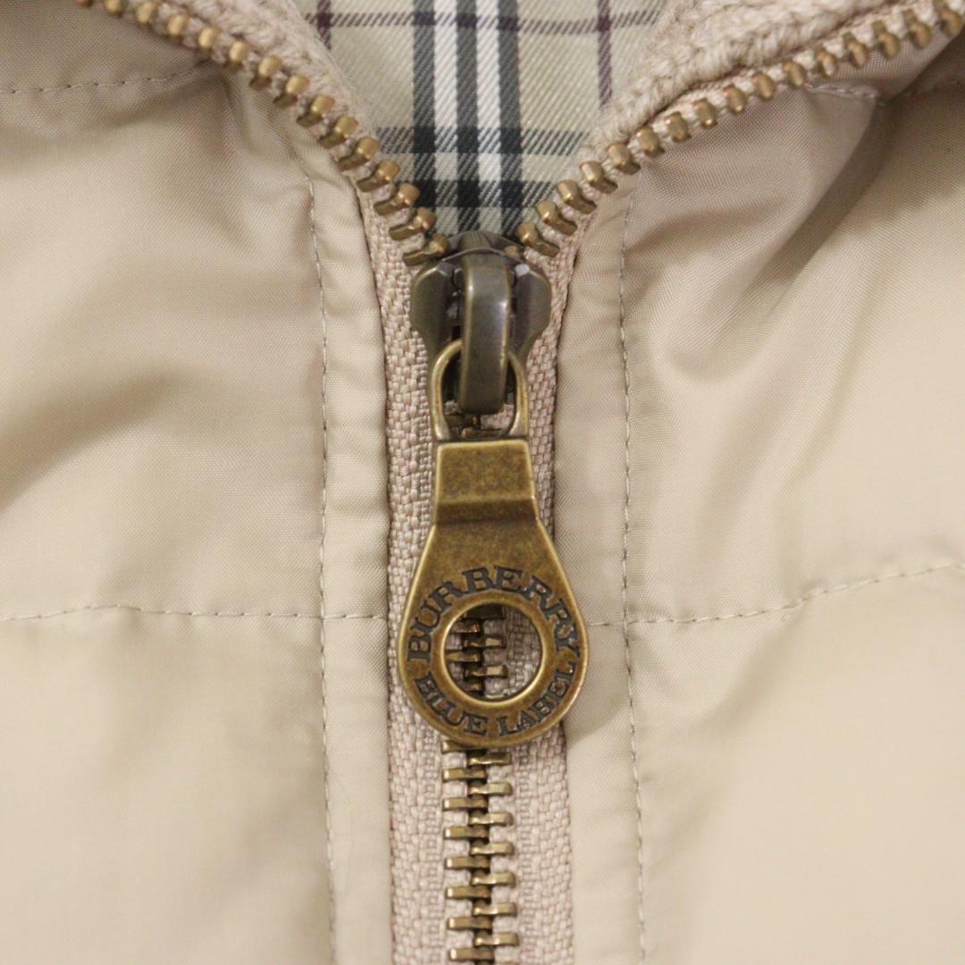 【はる】BURBERRY バーバリーブルーレーベル ダウンニットコート