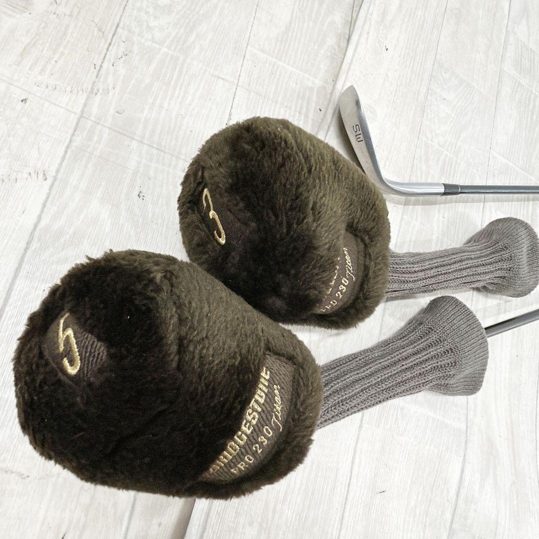 BURBERRY ゴルフ キャディバッグ ゴルフセット アイアン パター ウッド