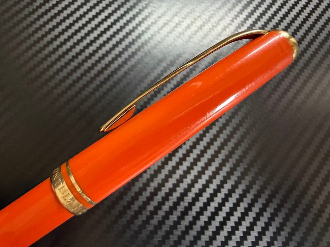 美品 モンブラン ジェネレーション オレンジ ペンシル 0.7mm