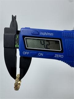 《最高品質/日本製18金》K18ゴールド 花モチーフリング2.07g 11号