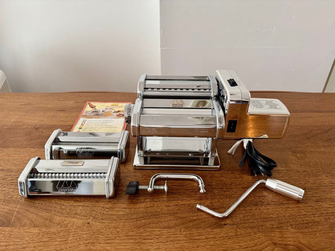 電動パスタマシン アトラスモーター MARCATO　ATLAS MOTOR 中古