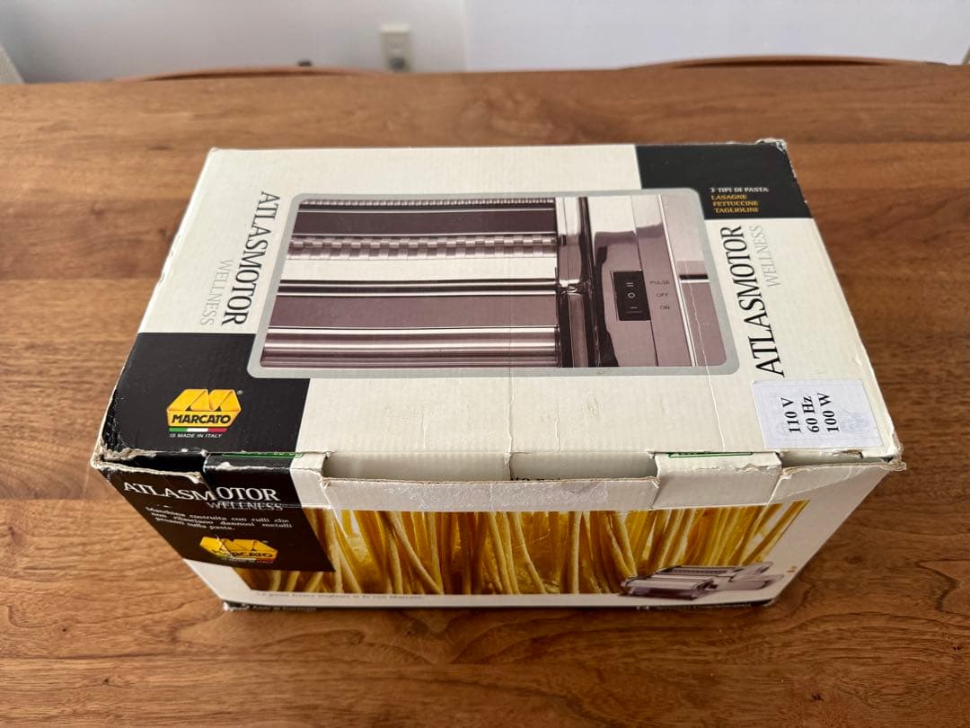 電動パスタマシン アトラスモーター MARCATO　ATLAS MOTOR 中古