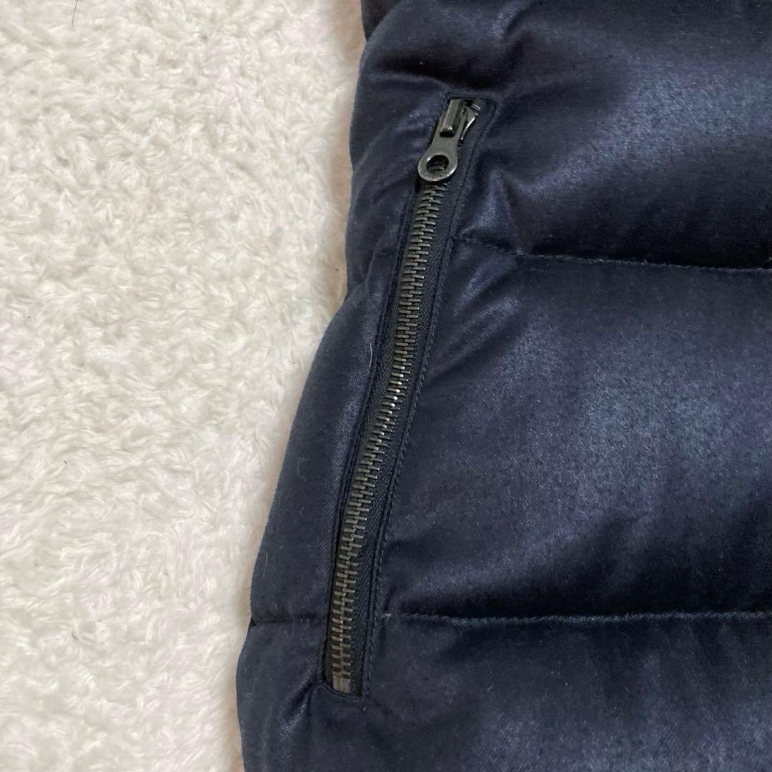美品 デュベティカ FEBEDUE カシミヤ混 チェルッティ生地 ネイビー 40