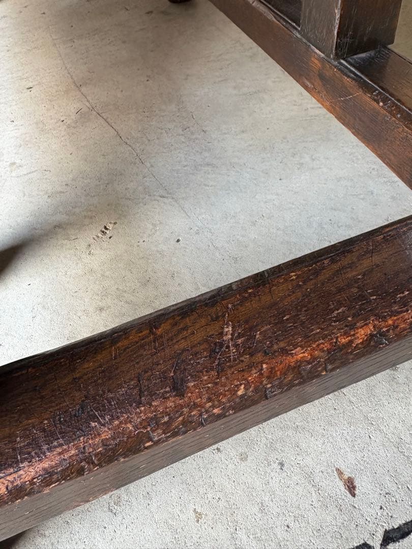 ゲートレッグテーブル/ラージ/オークバタフライテーブル