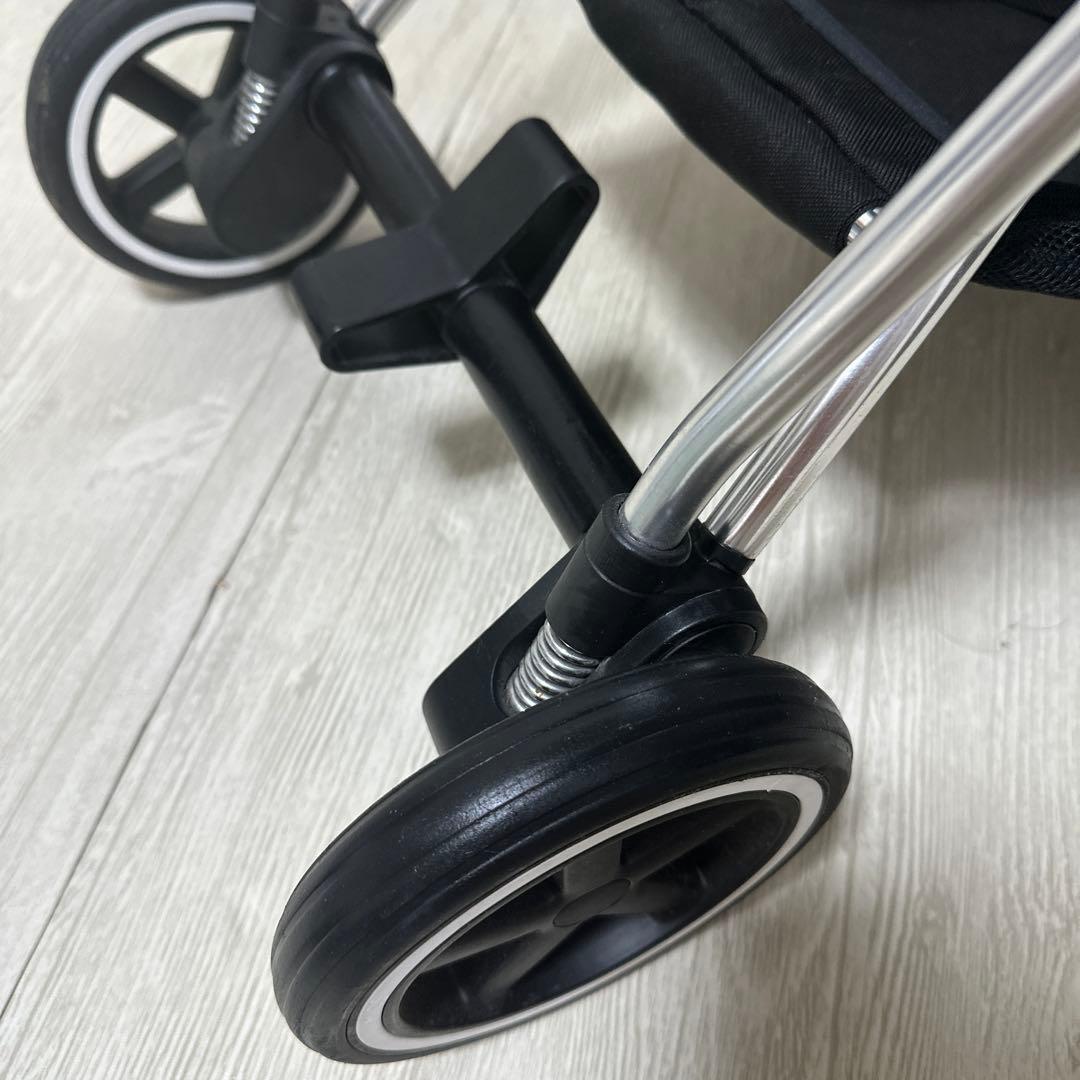 【値下げ】サイベックス　ミオス　ベビーカー　cybex mios AB型　グレー