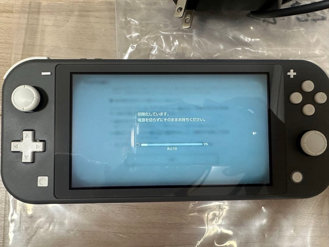 ニンテンドーSwitchライト　グレー　箱付属品あり