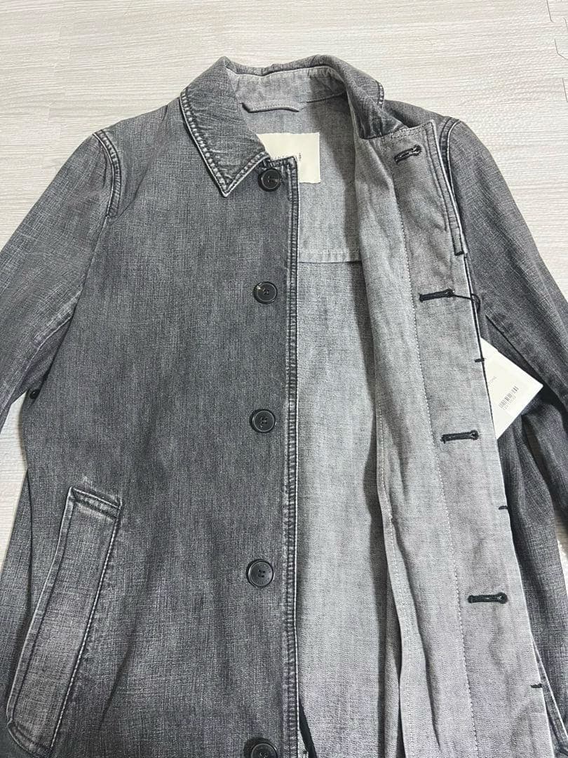 【けん様】MACKINTOSH グレー ステンカラーコート　サイズ32