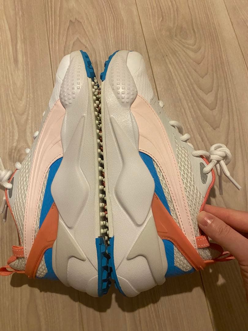 【momocoさま】PUMA♡ゴルフシューズ ホワイト/ピンク/ブルー