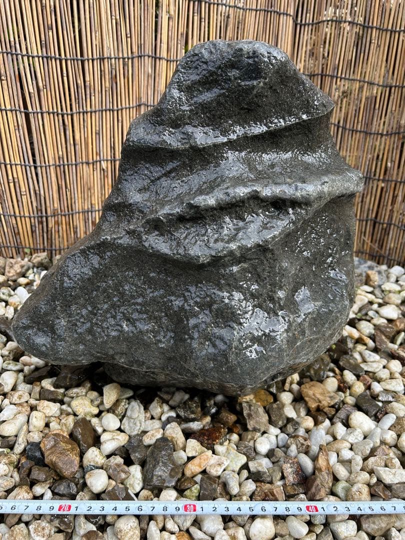 銘石 加茂川石　ジャグレ