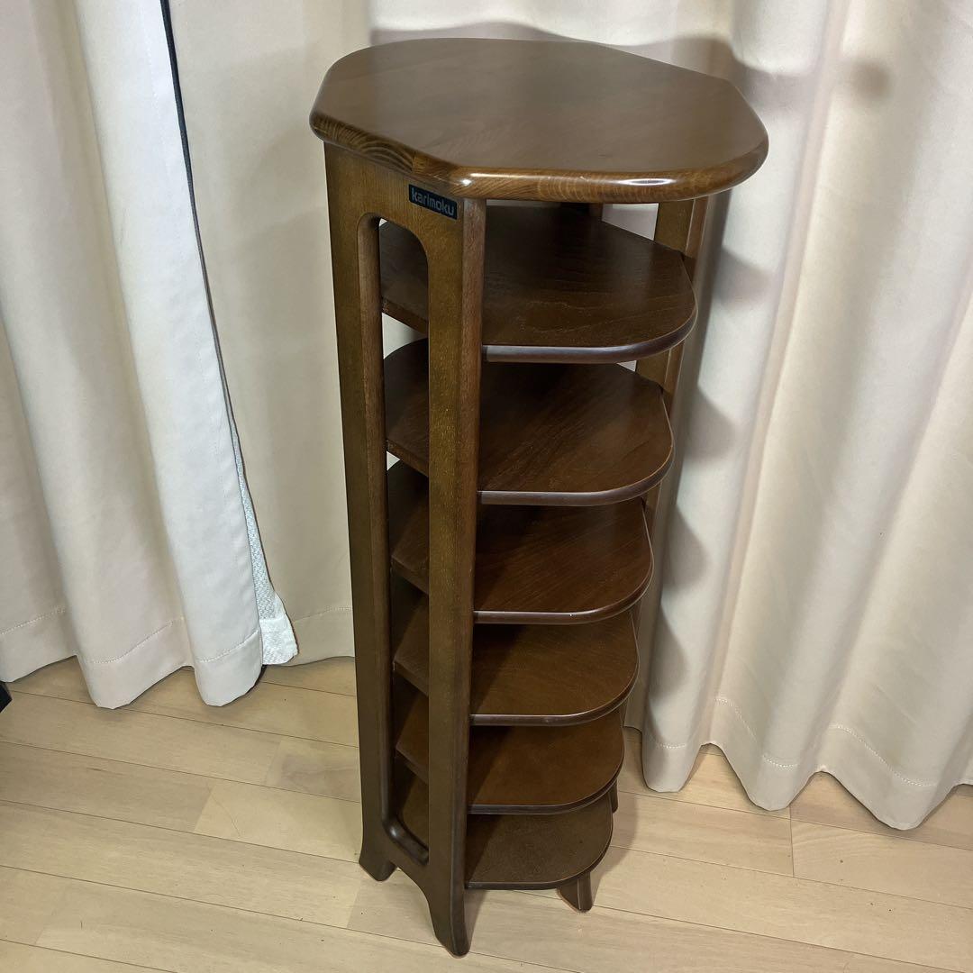 karimoku カリモク スリッパラック AS3033NW 木製 収納家具