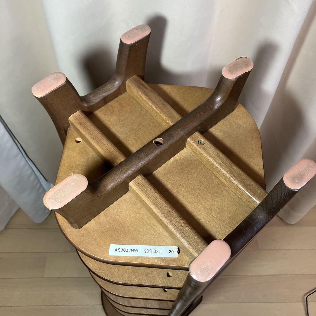 karimoku カリモク スリッパラック AS3033NW 木製 収納家具