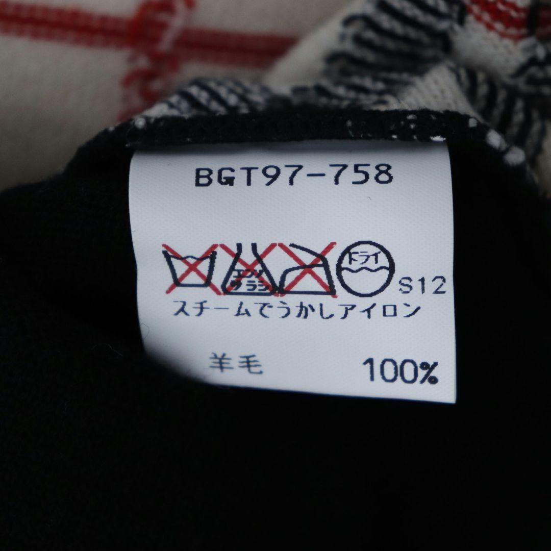 BURBERRY GOLF タートルネック　ノバチェック　ニット　LL