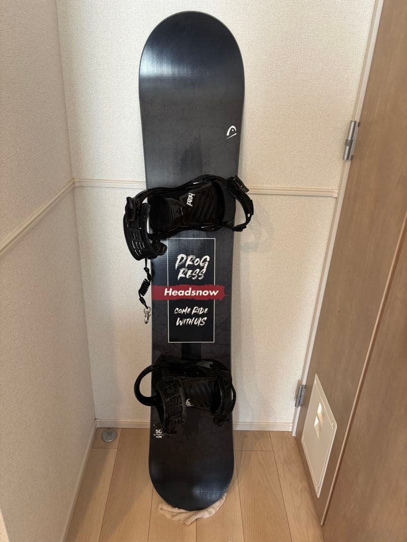 head Progressスノーボード 板 150cm ビンディング+バッグ付き