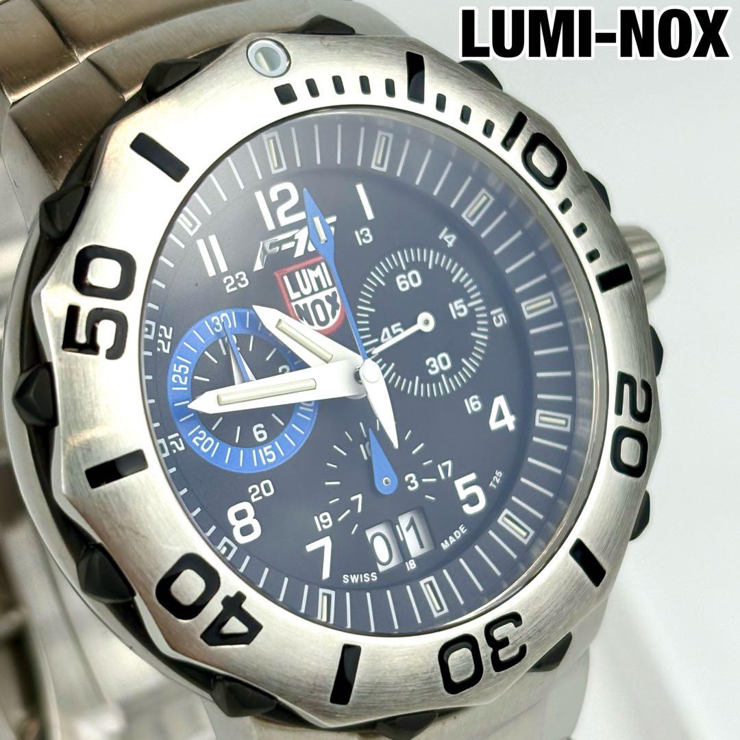 LUMI-NOX　【激レア】　【専用箱付】　【大人気】　クロノグラフ