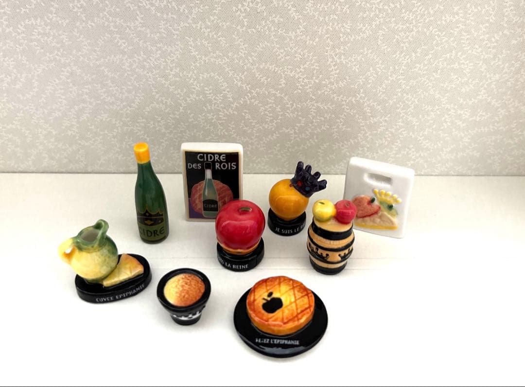 フェーブ　ケーキとサイダー　コンプリートセットフランス製