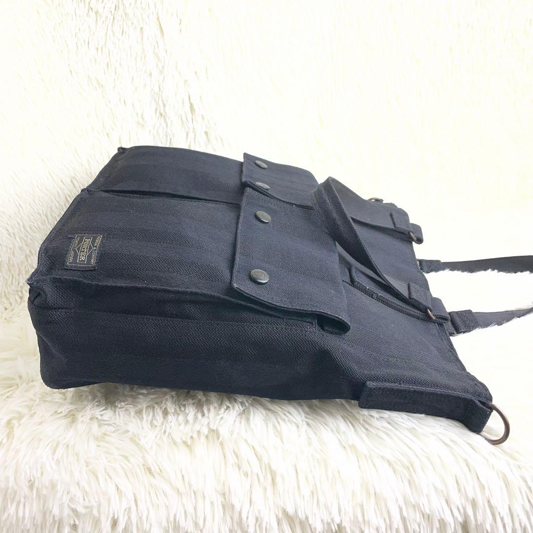 PORTER ポーター タンゴ 2way トートバッグ A4収納 黒 70周年