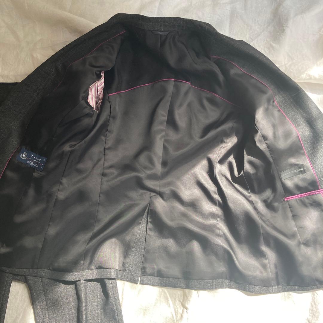HILTON セットアップ スーツ LiberO ストレッチ 洋服の青山