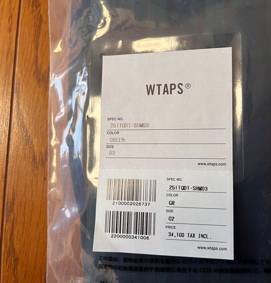トップス WTAPS 25ss BD 03 LS COTTON BROADCLOTH