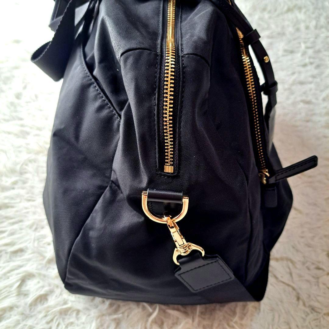 【極美品】【agnes b.】FT03‐03 2Wayボストンバッグ　チャーム付