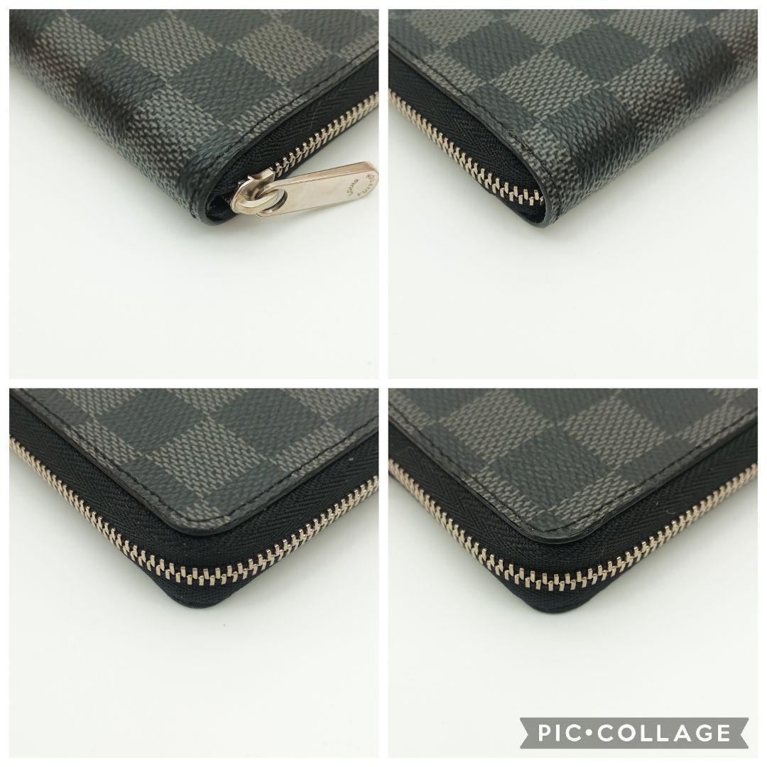 【美品S】ルイヴィトン　ジッピーパース　ダミエグラフィット　コンパクト財布