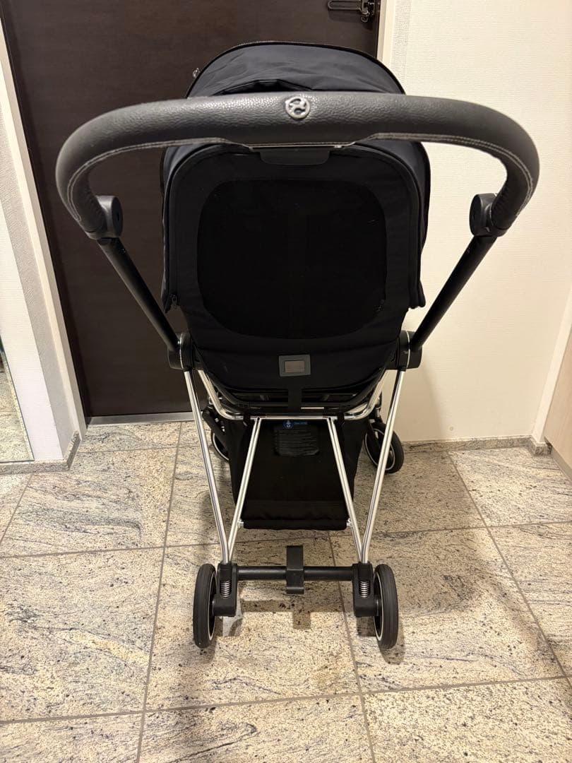 【美品】サイベックス　ミオス　ブラック ベビーカー 折りたたみ式