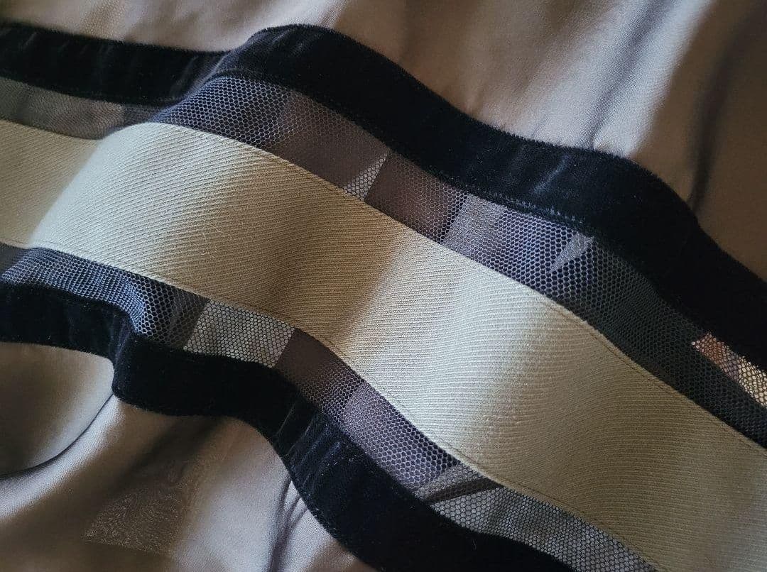 sacai ベロア切り替え KIMONOスリーブ ブラウス サイズ1