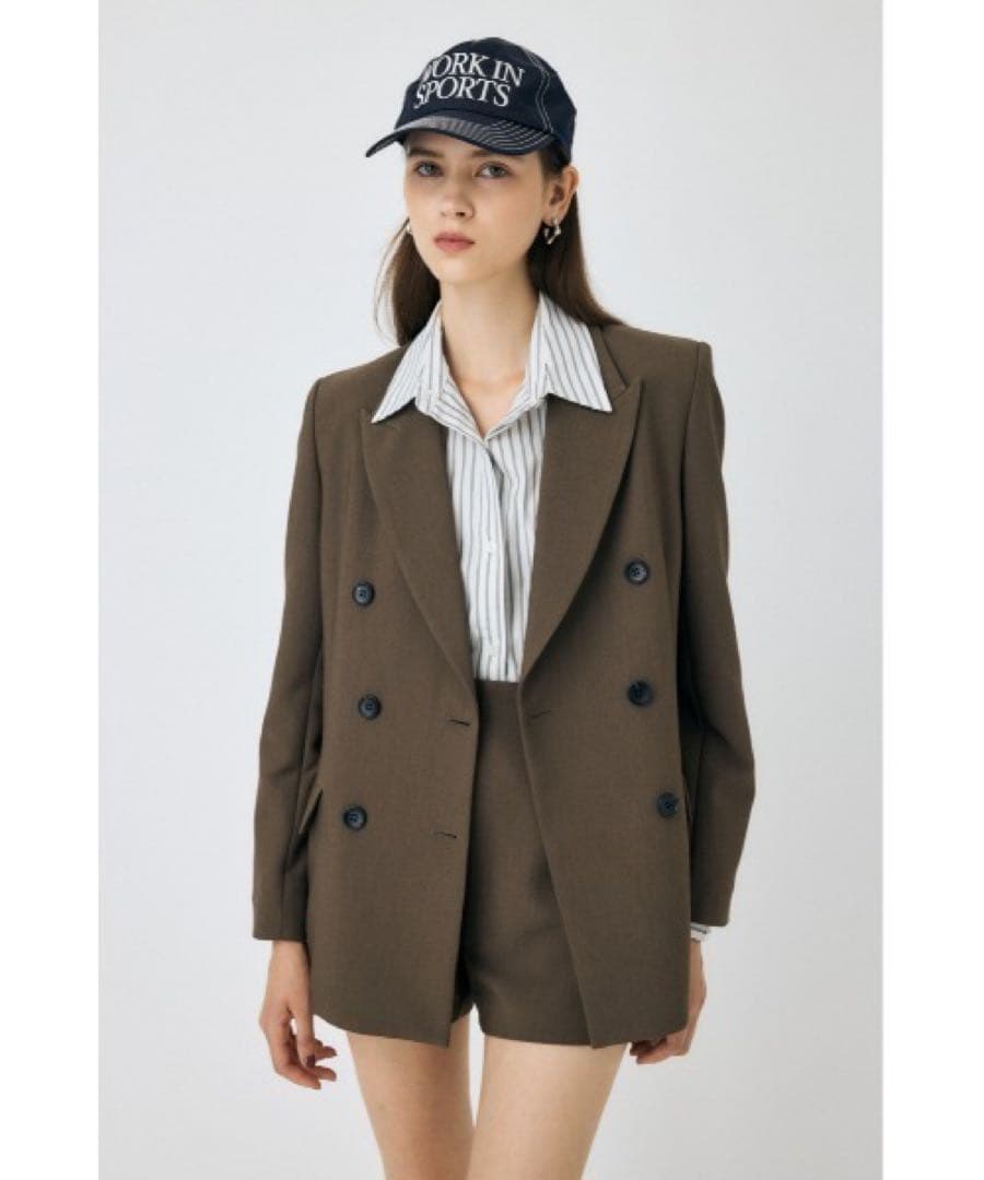 マウジー MOUSSY DOUBLE BREASTED PEAKED ジャケット