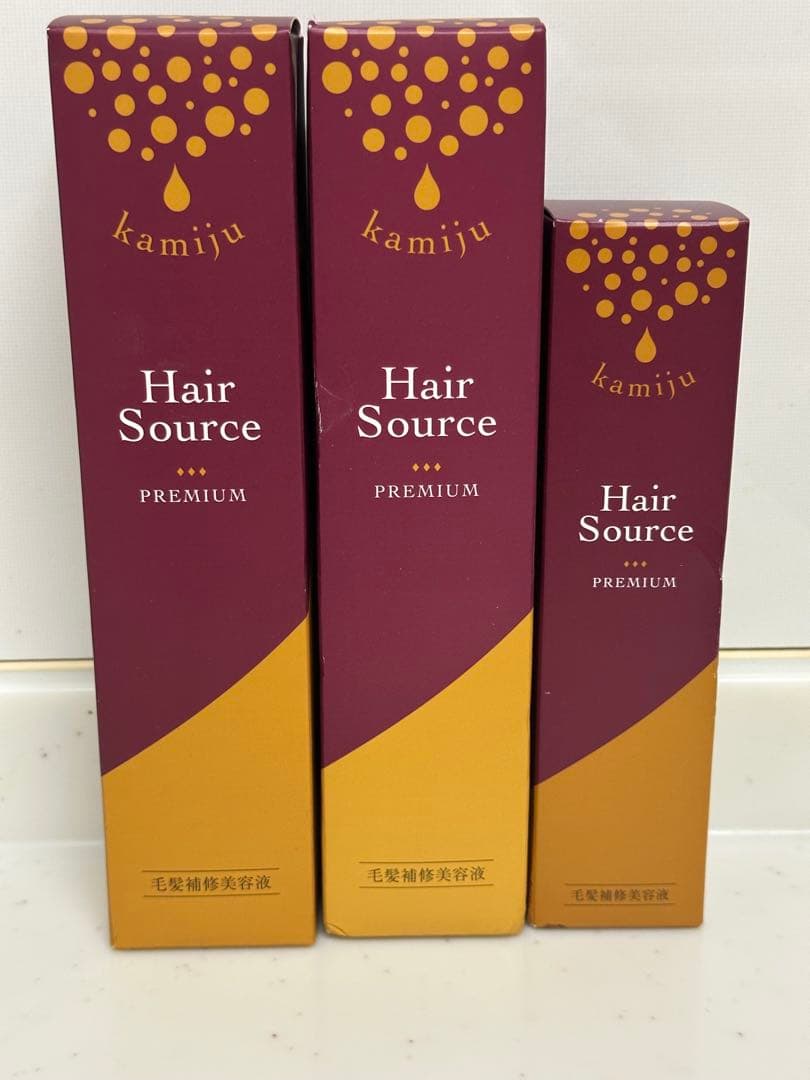 カマミージュヘアソース プレミアム３本セット
