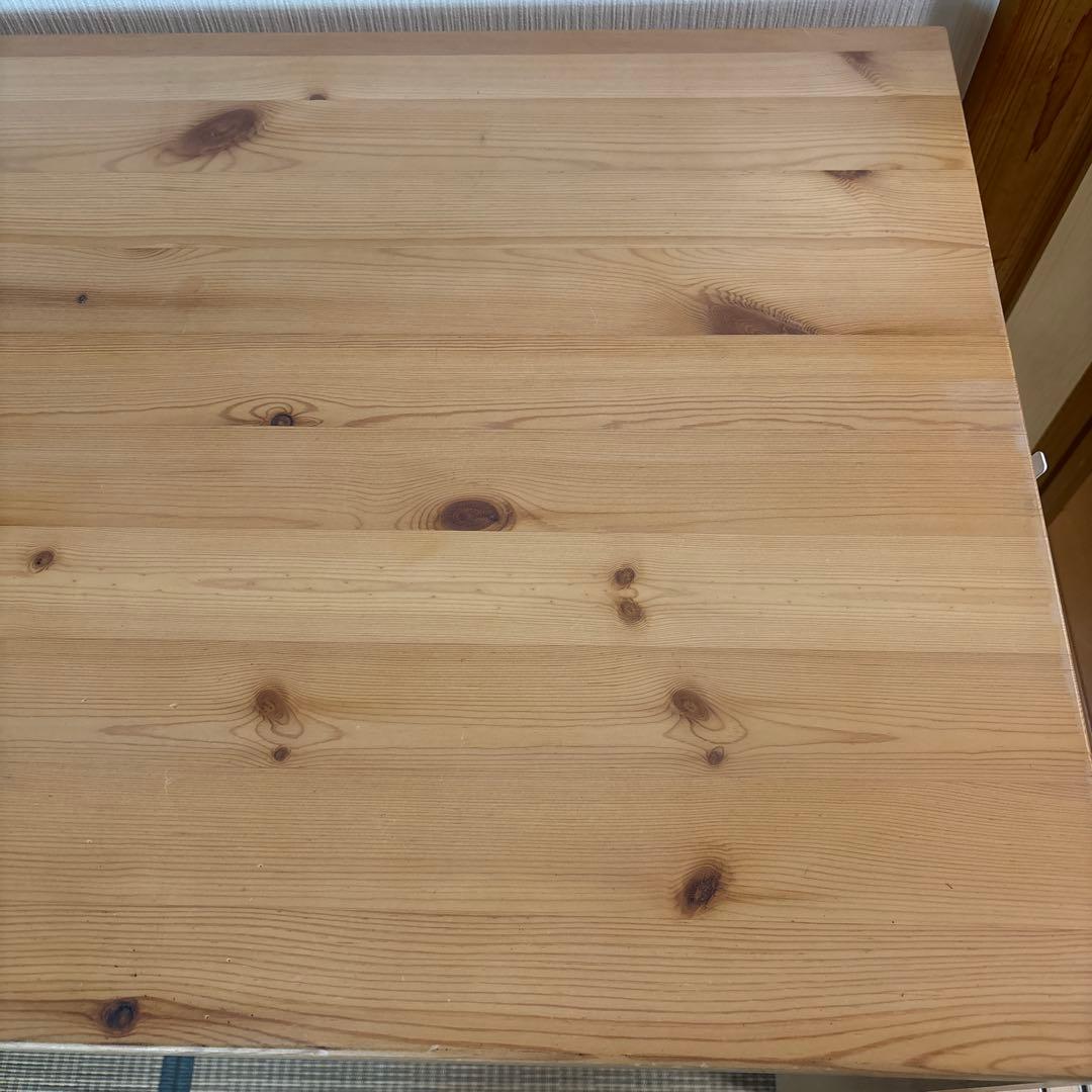 無印良品 パイン材デスク デスクワゴンセット2