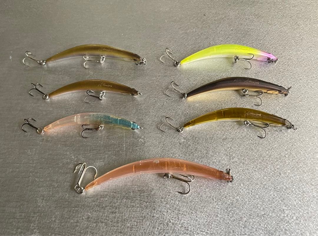 【SALE】OSP ベントミノー 7個セット