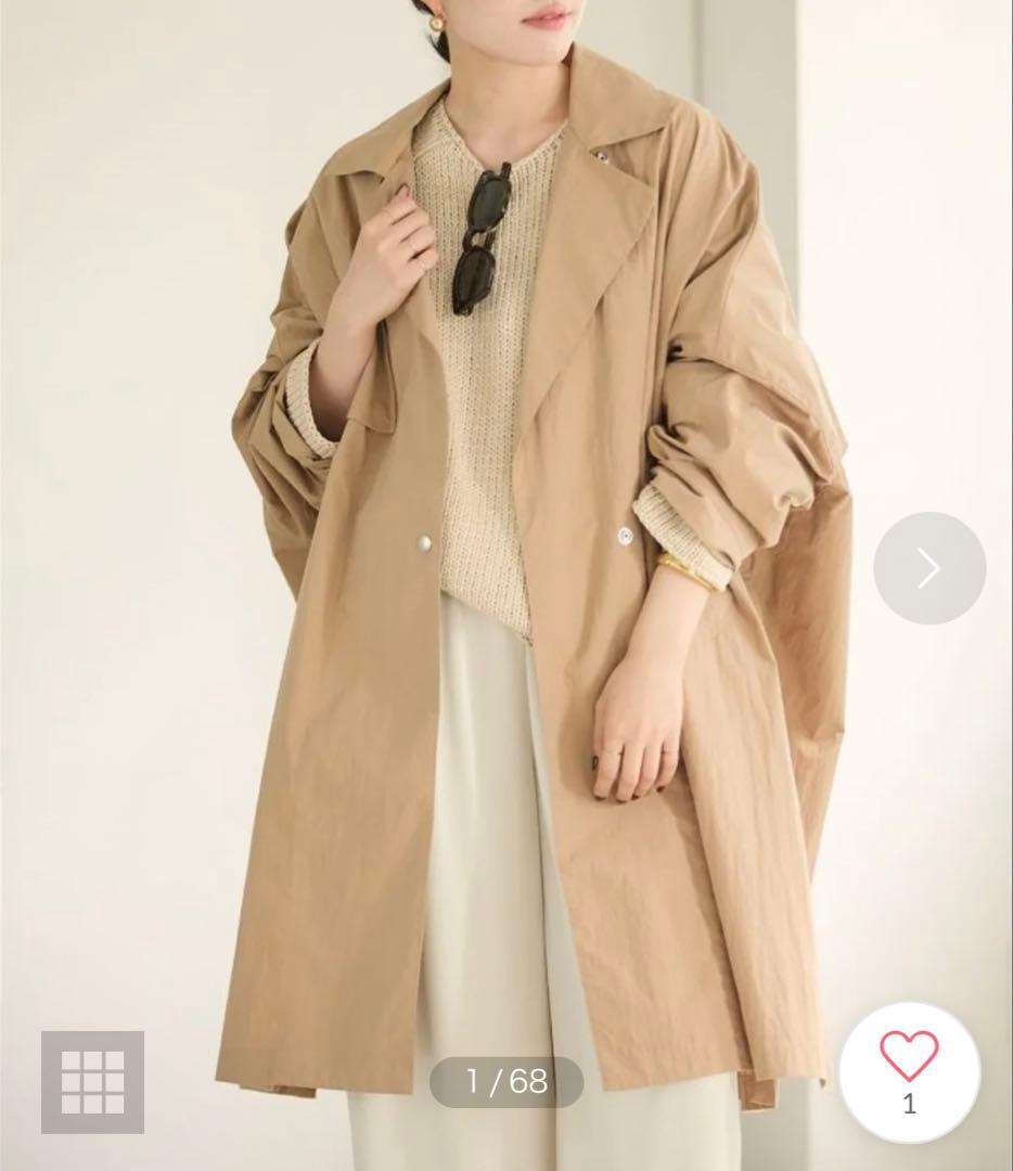 plage テントコート　キャメル